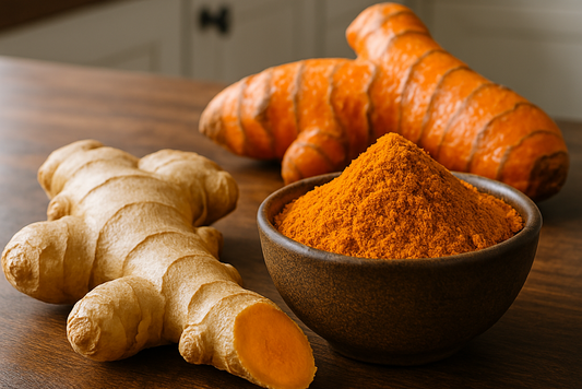 Aging with Ease: How Turmeric and Ginger Help Relieve Soreness and Boost Energy Naturally