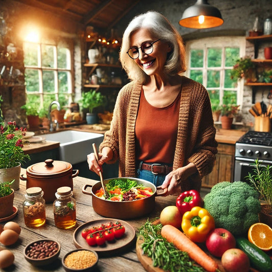 The Benefits of a Plant-Based Diet for Seniors and the Role of Supplements
