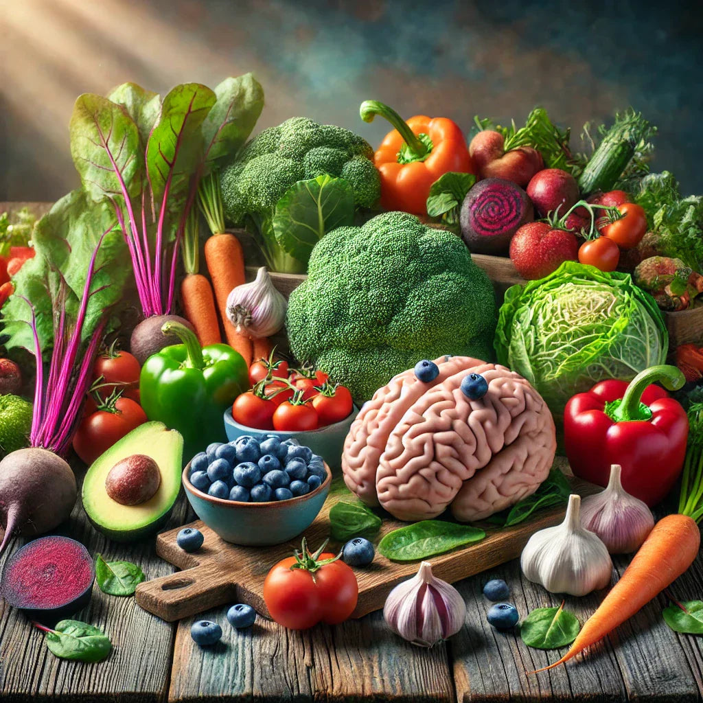 Boost Your Brain Power: The Benefits of Eating the Right Fruits and Vegetables for a Healthy, Alert Mind